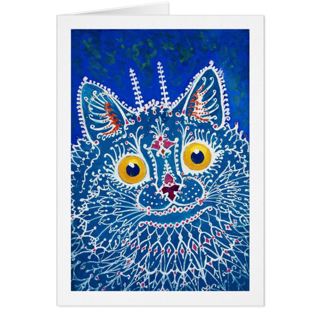 Cat in Gothic Style, Louis Wain (Front)