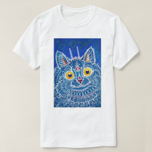 Cat in Gothic Style, Louis Wain T-Shirt