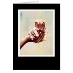 CAT IN HAND