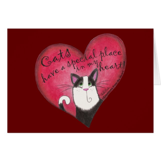 Cat in Heart (Front Horizontal)