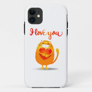 Cat in Love iPhone / iPad case