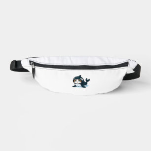 Cat in Orca Costume Tank Top Fanny Pack