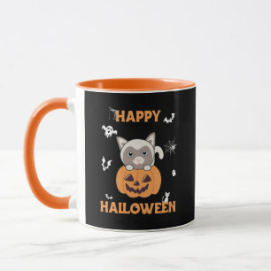 Cat In Pumpkin Sweet Cats Happy Halloween Mug