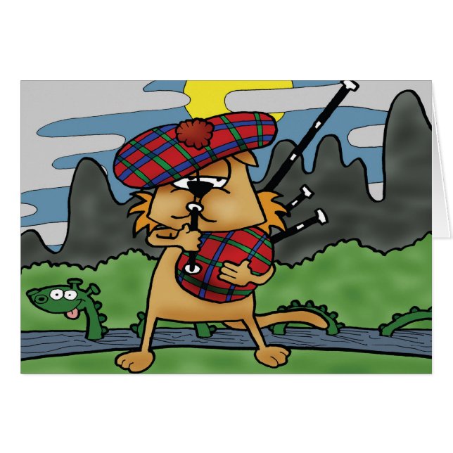 Cat in Scotland (Front Horizontal)