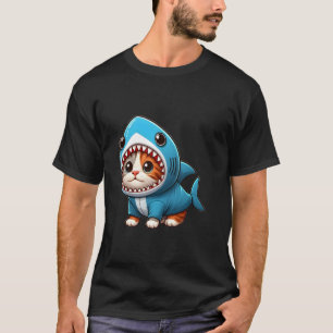 Cat in Shark Costume 1 T-Shirt