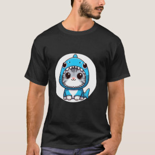 Cat in Shark Costume 1 T-Shirt