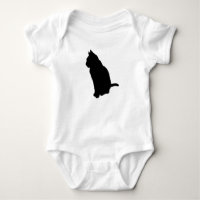 Cat In Sitting Position Silhouette Vector Cut Out