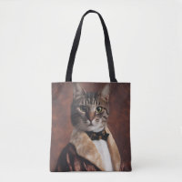 Cat in Smoking Jacket