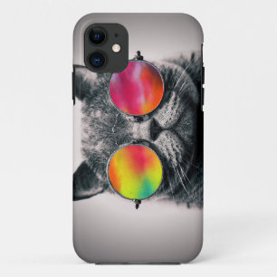 CAT IN SPACE iPhone 11 CASE