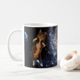 Cat in space - mug