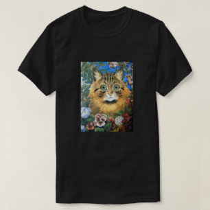 Cat in the flower, Louis Wain T-Shirt