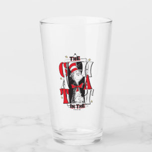 Cat In the Hat   B&W Text Glass