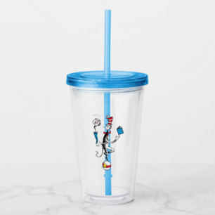 Cat in the Hat Balancing Act Acrylic Tumbler