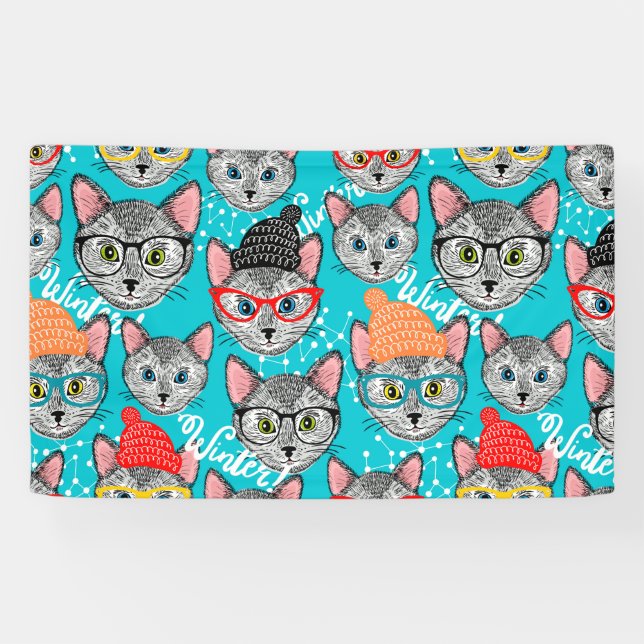 Cat in the hat banner (Horizontal)