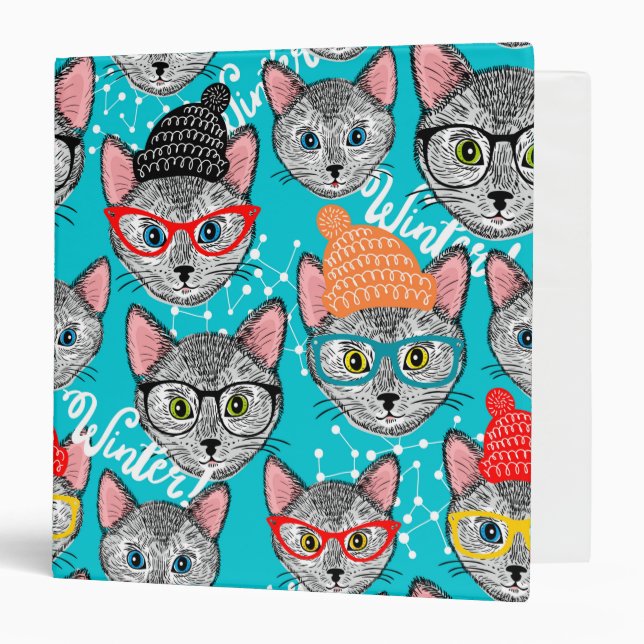 Cat in the hat binder (Front/Inside)