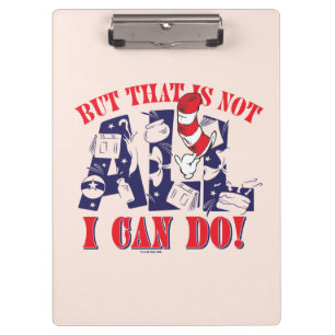 Cat in the Hat But That Is Not All I Can Do Clipboard