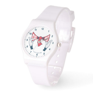 Cat In the Hat   Cat Text Bow Tie Watch