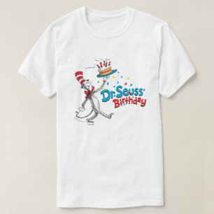 Cat in the Hat   Dr. Seuss's Birthday T-Shirt
