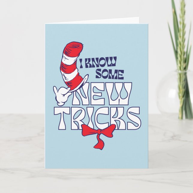 Cat In the Hat | I Know Some New Tricks Card (Front)