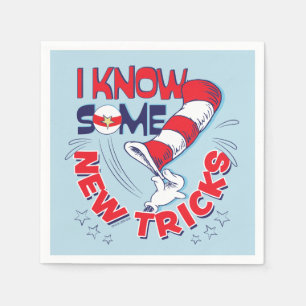Cat In the Hat I Know Some New Tricks Napkin
