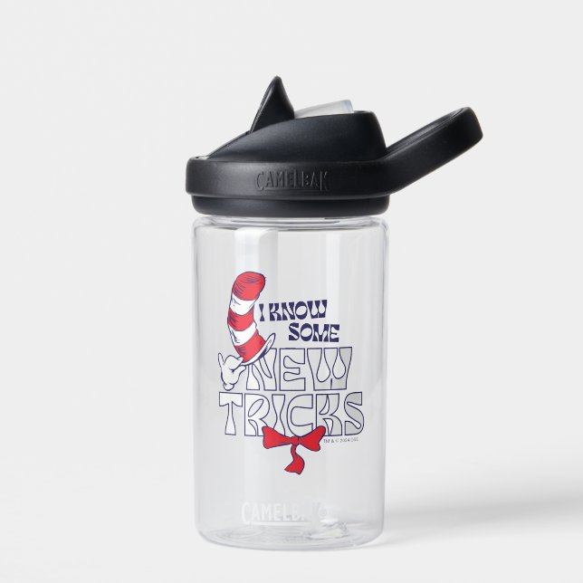 Cat In the Hat | I Know Some New Tricks Water Bottle (Left)