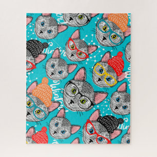 Cat in the hat jigsaw puzzle