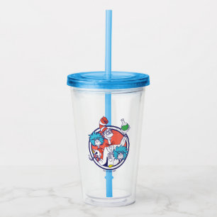 Cat in the Hat & Lab Tech One Lab Tech Two Acrylic Tumbler