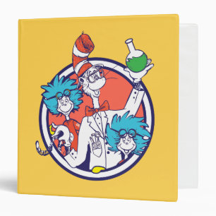 Cat in the Hat & Lab Tech One Lab Tech Two Binder