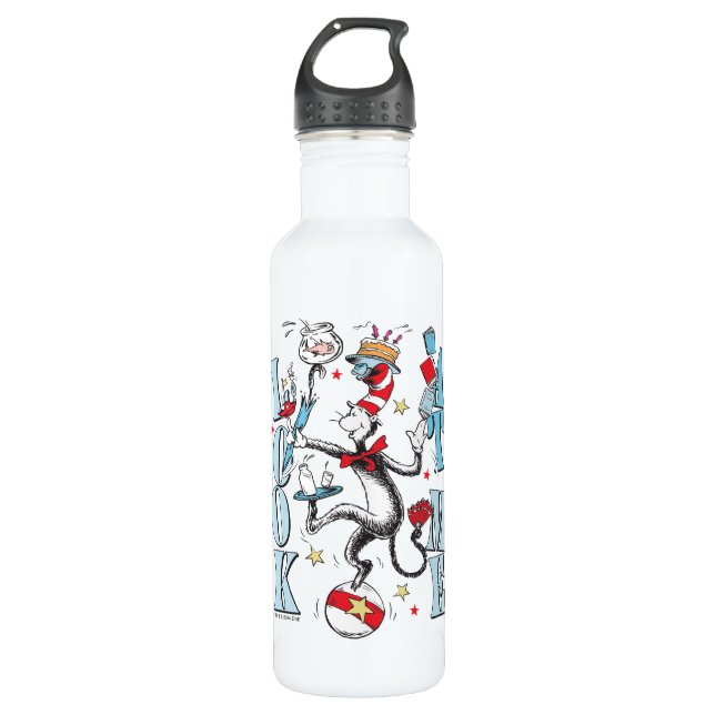 Cat In the Hat | Look At Me 710 Ml Water Bottle (Front)