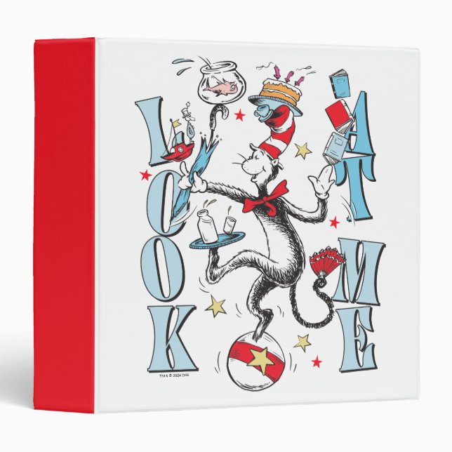 Cat In the Hat | Look At Me Binder (Front/Spine)
