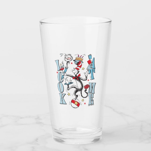 Cat In the Hat | Look At Me Glass (Front)