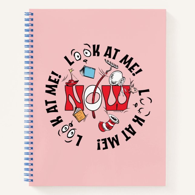 Cat In the Hat | Look At Me! Look At Me! Notebook (Front)