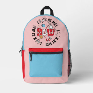Cat In the Hat   Look At Me! Look At Me! Printed Backpack