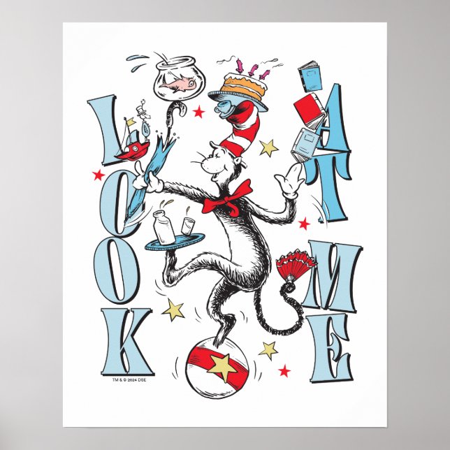 Cat In the Hat | Look At Me Poster (Front)