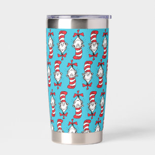 Cat In The Hat Pattern Insulated Tumbler