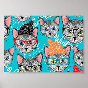Cat in the hat poster
