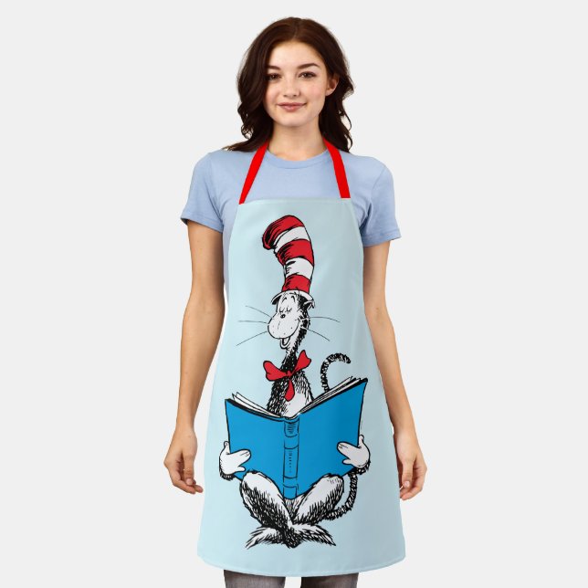 Cat in the Hat Reading Apron (Worn)