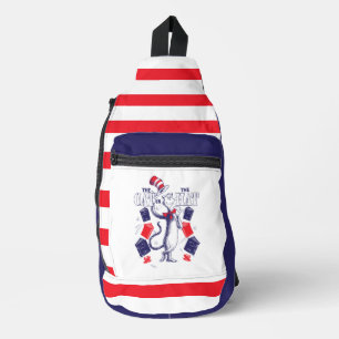 Cat In the Hat Reading Books Sling Bag