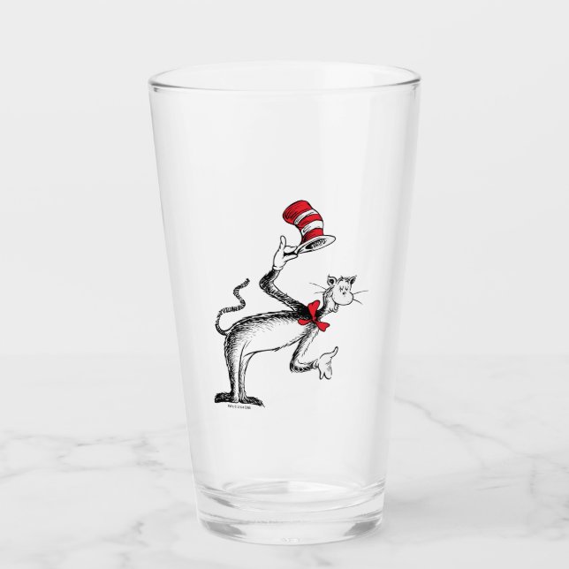 Cat in the Hat Takes A Bow Glass (Front)