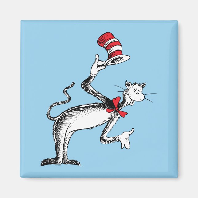 Cat in the Hat Takes A Bow Magnet (Front)