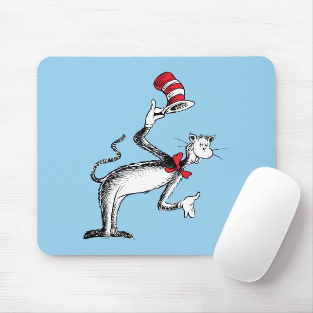 Cat in the Hat Takes A Bow Mouse Pad (With Mouse)
