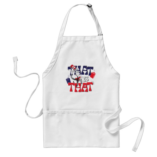 Cat In the Hat | That Is That Standard Apron (Front)