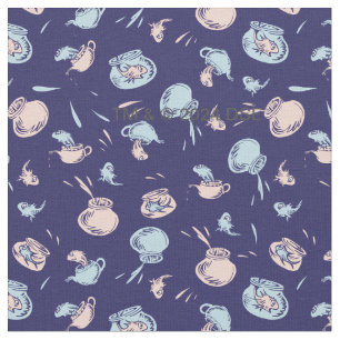 Cat In The Hat   The Fish Pattern Fabric