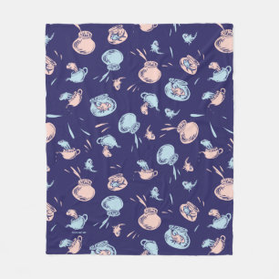Cat In The Hat   The Fish Pattern Fleece Blanket