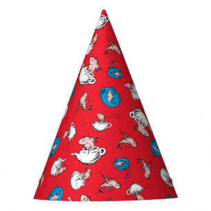 Cat In The Hat The Fish Red Pattern