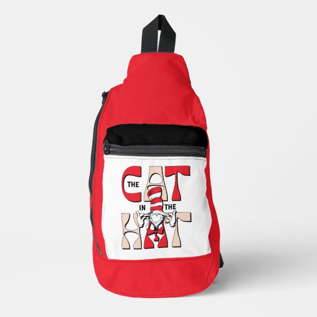 Cat In the Hat | The Silly Cat In The Hat Sling Bag (Front)