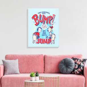 Cat In the Hat   Then Something Went Bump Canvas Print