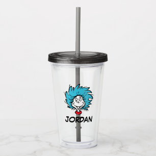 Cat in the Hat Thing 1 Thing 2 - Custom Thing Acrylic Tumbler