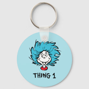 Cat in the Hat   Thing 1 Thing 2 - Thing 1 Keychain