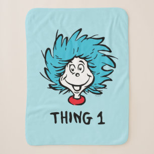 Cat in the Hat   Thing One Sherpa Blanket